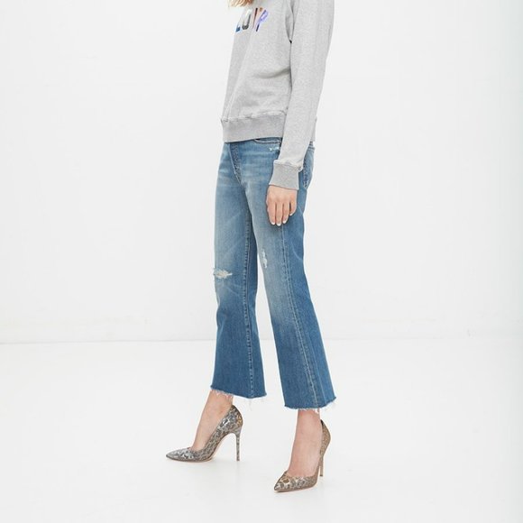 Mother the Nomad Crop Fray Twice as Nice - Size 28 - Picture 3 of 9